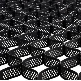 Ground Grid 3-Inch Depth Geocell Grid 17.06x8.86 FT / 5200x2700 mm for Gravel